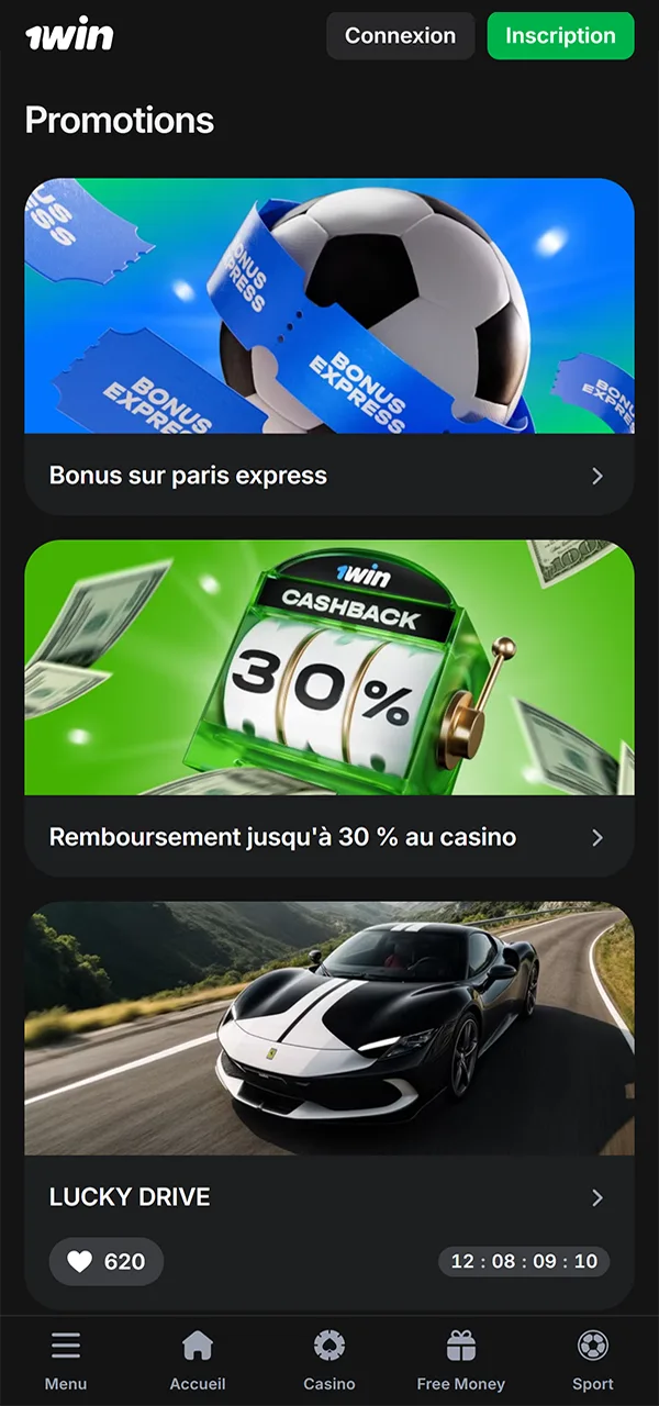 Découvrez les bonus 1win et utilisez-les pour gagner.