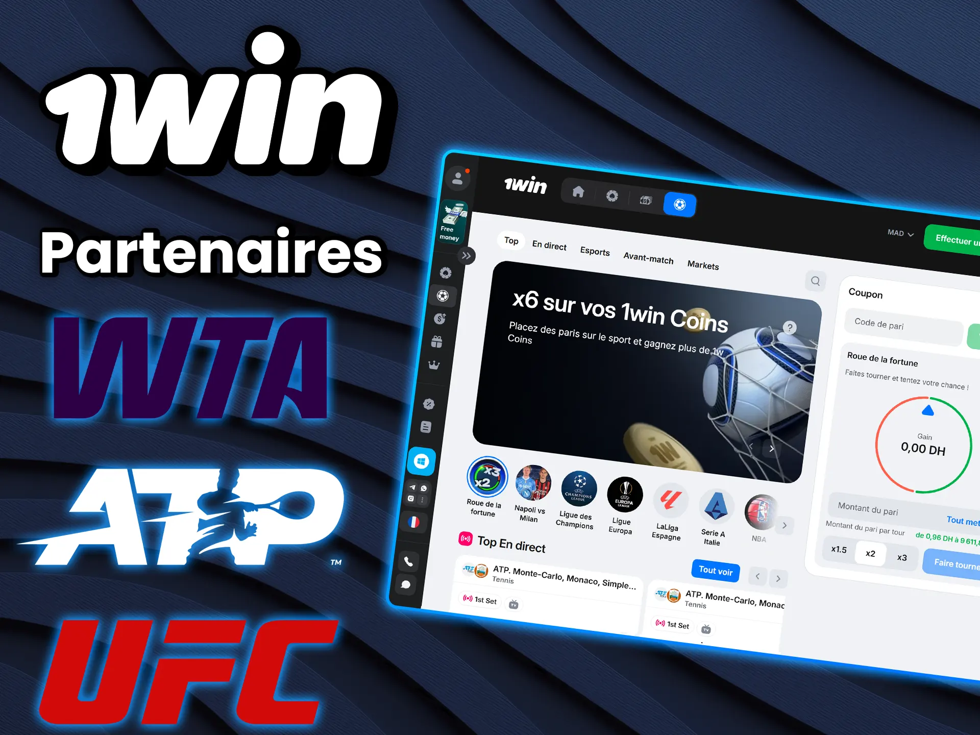 Découvrez les organisations qui collaborent avec 1win.