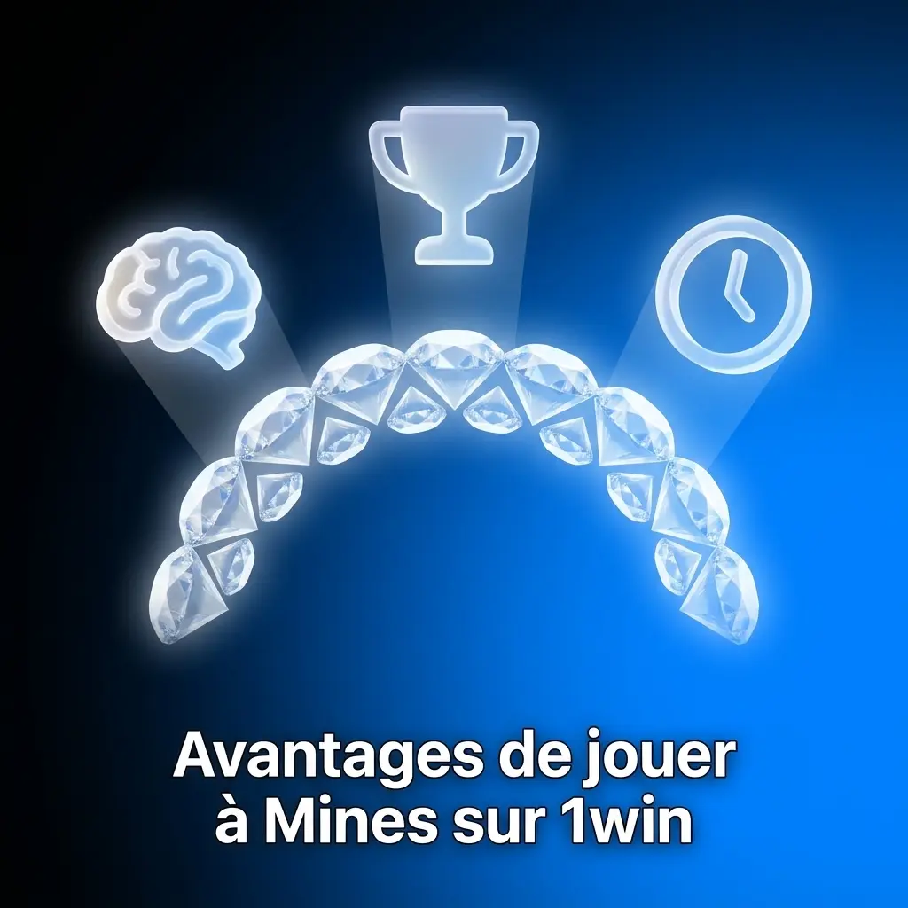 Avantages du jeu Mines sur 1win : RTP 99%, bonus 500%, mode démo gratuit et contrôle du risque pour joueurs marocains.
