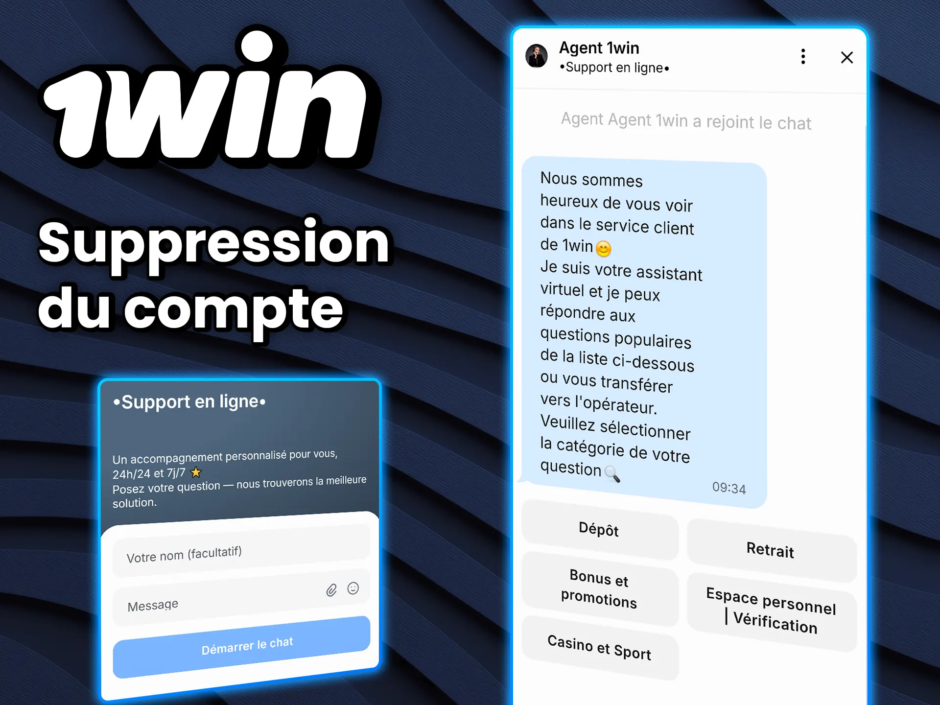 Découvrez comment supprimer votre profil sur 1win.