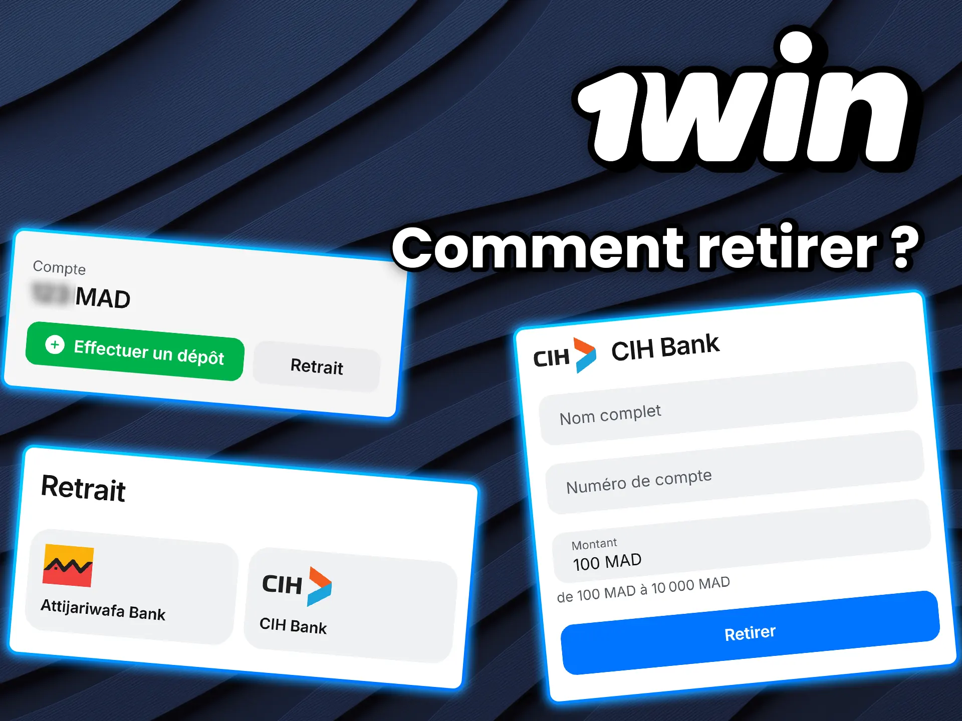 Apprenez à transférer vos gains vers votre compte personnel avec 1win.