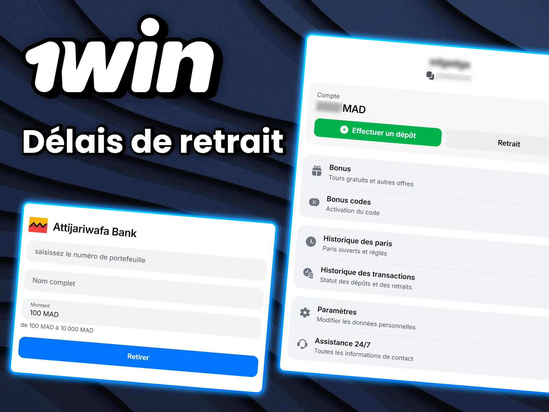 Consultez le temps nécessaire pour la validation de vos transactions sur 1win.